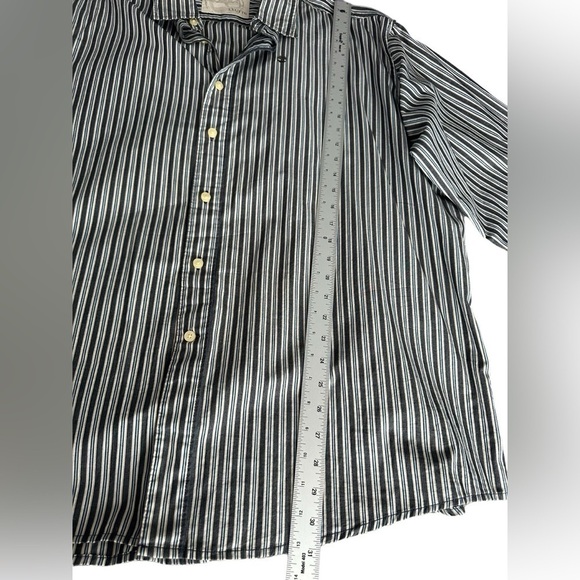 Timberland XXL long-sleeve button down blue/tan/navy 100% cotton - Picture 9 of 11